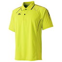 ドライサイエンス/ゲームシャツ(ラケットスポーツ)(37ライムグリーン×キャスチャコール×ブラック)【MIZUNO】ミズノテニス ウエア ゲームウエア(62ma501837)*26