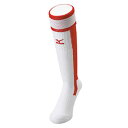 ハイソックス(ソフトボール)(62レッド)【MIZUNO】ミ...