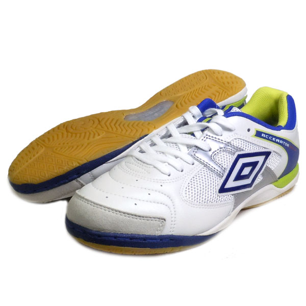 アクセレイターサラV【UMBRO】アンブロ 特価フットサルシューズ 12ss　23ma23au（uts4000wbw）＜12ss06080＞【50％OFF】