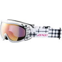 【4月14日20:00~20日23:59 全商品po5倍】AX600‐WCM【AXE】アックススキーゴーグル(AX600WCM-WT)*20