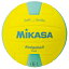 キッズドッジボール2号(黄/緑)【MIKASA】ミカサハントドッチキョウギボール(SDB2YLG)*20