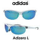 Adidas (アディダス) サングラス Adizero L アディゼロ A170-01-7052 グレー/ブルーミラー レンズ 人気モデル UVカット アウトドア ドライブ スポーツ