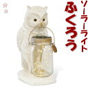 Owl ソーラーガーデンライト アニマルコンシェルジュ フクロウソーラーライト ふくろう ミミズク ガーデニング オブジェ 動物 アニマル 庭 置物 インテリア 幸運 梟 ギフト包装無料 樹脂 レジン ディスプレイ LEDライト ギフト包装無料 年中無休