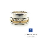 【Dr MONROE】ドクターモンローシルバーメンズリング /シルバー×真鍮