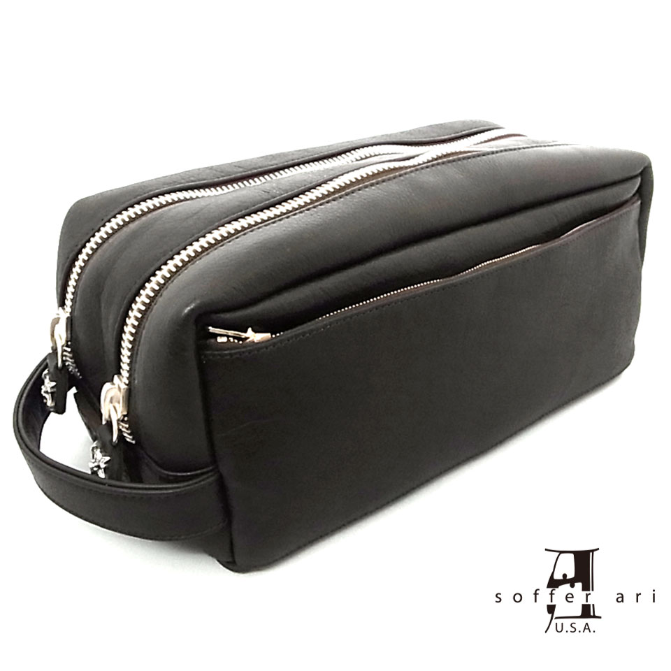 【Soffer Ari】ソファアリTROSSEL'S TRAVELER - BROWN