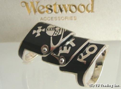 ◆Vivienne Westwood◆ヴィヴィアンウエストウッド★Enamel Armour Ring LET IT ROCK新作☆エナメル アーマーリング SV9253/26 NEW ARRIVAL!!