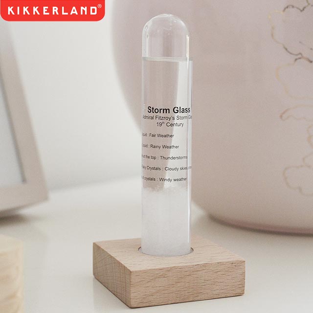 KIKKERLAND キッカーランド Storm Glass ストームグラス 結晶 ガラス オブジェ 【あす楽対応_東海】