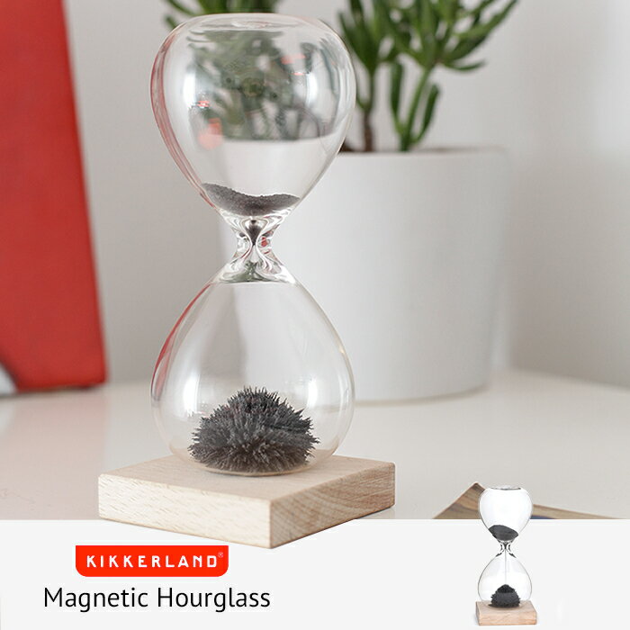 KIKKERLAND Magnetic Hourglass マグネティックアワーグラス 砂…...:play-d-play:10003040