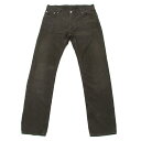 【SALE】ヘルムートラングHELMUT LANG コーデュロイパンツ グレーカーキM【中古】