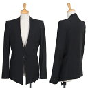 ヘルムートラングHELMUT LANG パワーショルダーポケットジップジャケット 黒2【中古】