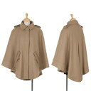 【SALE】コントワーデコトニエCOMPTOIR DES COTONNIERS コットンウールポンチョ ベージュ1【中古】 【レディース】