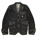 アイ ジュンヤワタナベ マン コムデギャルソン×リーeYe JUNYA WATANABE MAN COMME des GARCONS×Lee バイカラーデニムテーラードジャケット インディゴS【中古】