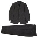 イッセイミヤケ メンISSEY MIYAKE MEN ペンシルストライプ3Bセットアップスーツ チャコールXL【中古】 【メンズ】