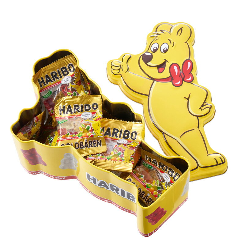 【再入荷】 HARIBO ハリボー ゴールドベア缶