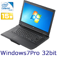 NEC VersaPro タイプVX (PC-VK19EXND995HDBWZY) ノートパソコン/Win7Pro/Celeron/スーパーマルチ