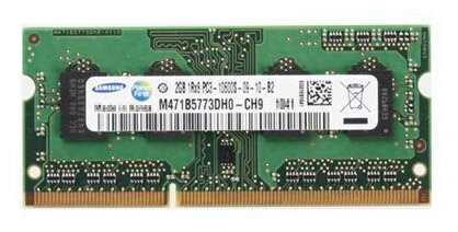 SAMSUNG DDR3-10600S PC3-1333 S.O.DIMM 2GB バルク ( M471B5773DH0-CH9 )【2sp_120706_b】