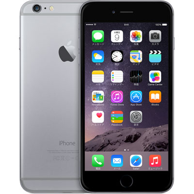 アップル iPhone 6 Plus SIMフリー 64GB 正規 整備済品 スペースグレー