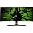 【1/28まで 全品ポイント5倍】LG Electronics Japan 34型ウルトラワイドゲーミング液晶ディスプレイ(曲面型/IPS/LED) 34UC89G-B液晶 モニター ディスプレイ