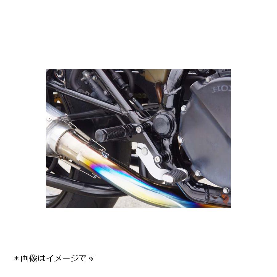 BABY FACE (ベビーフェイス) バックステップ 2ポジション 正チェンジのみ アルミ ブラック CB750[RC42] 002-H020BK