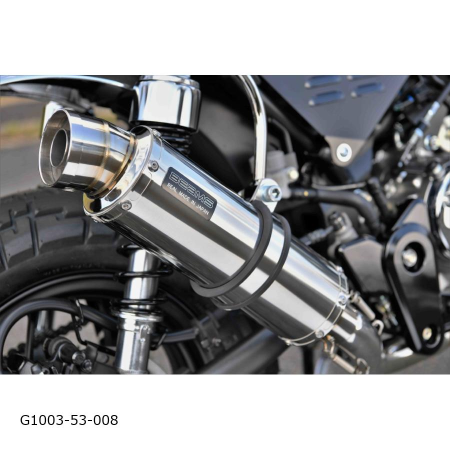 BEAMS (ビームス) R-EVO ステンレスサイレンサー モンキー125 8BJ-JB03 G1003-53-008