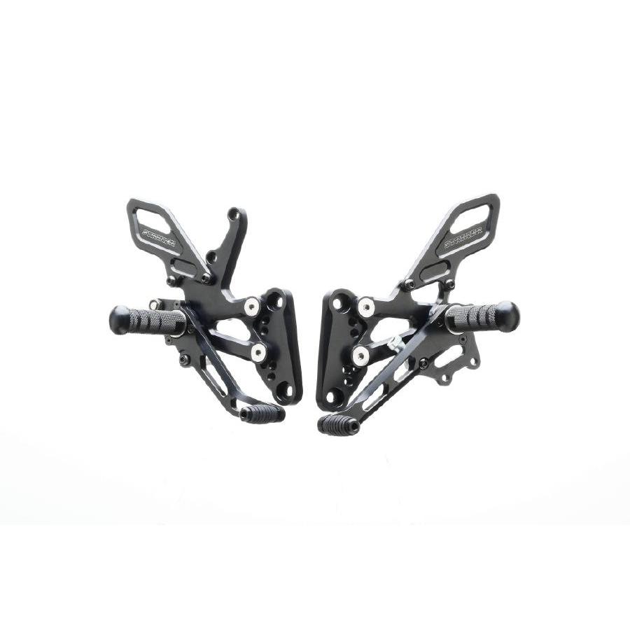 STRIKER (ストライカー) ステップ CBR650R CB650R 4ポジション ブラック スペシャルステップキット SS-AA2149B