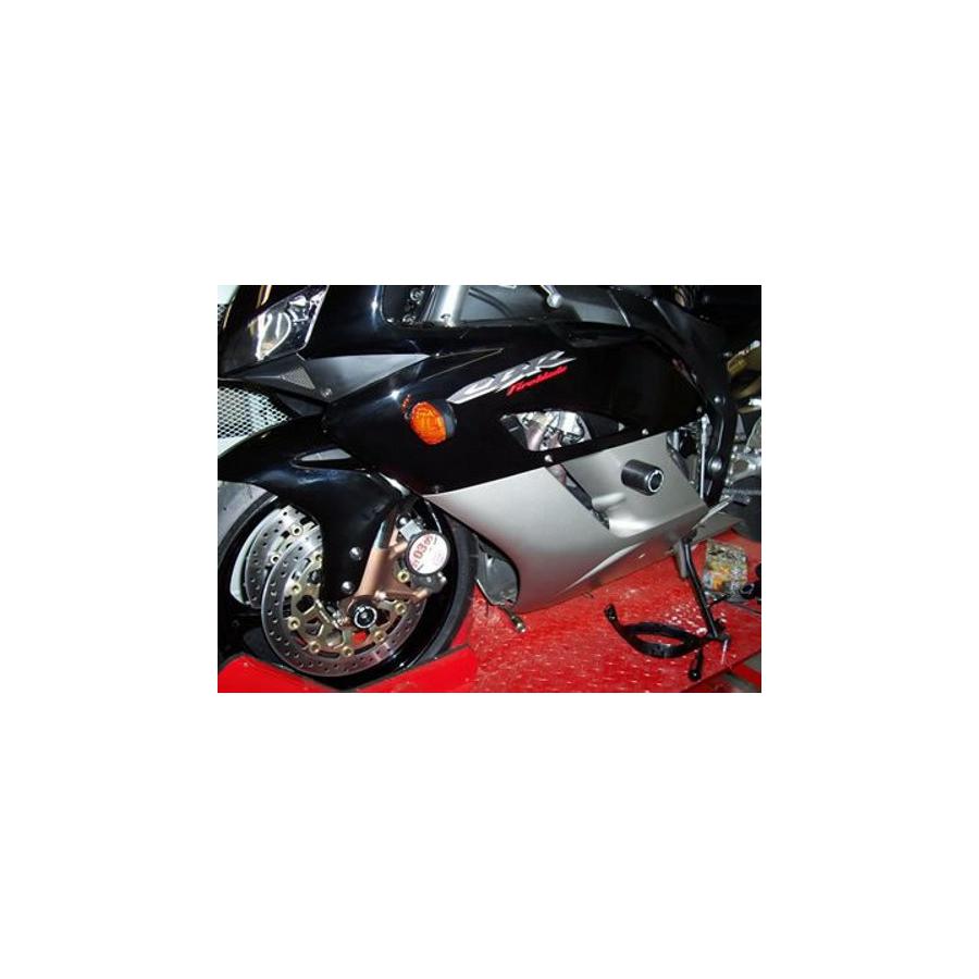 R&G (アールアンドジー) フォークプロテクター ブラック CBR1000RR CBR900RR[ファイヤーブレイド] RG-FP0006BK