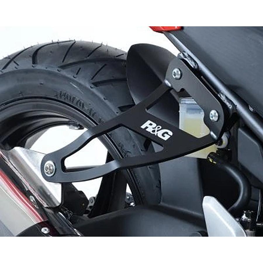 R&G (アールアンドジー) Exhaust Hanger エキゾーストハンガー BLACK ブラック HONDA CBR250R CBR300R RG-EH0061BKA