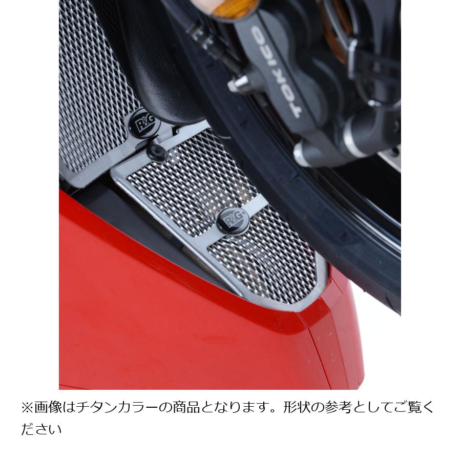 R&G (アールアンドジー) ダウンパイプグリルガード ブラック CBR1000RR/RR SP/RR SP2 RG-DG0022BK