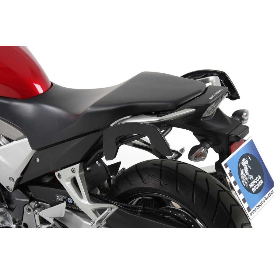 ヘプコ&ベッカー C-Bowサイドキャリア ブラック VFR800X Crossrunner 630968 00 01