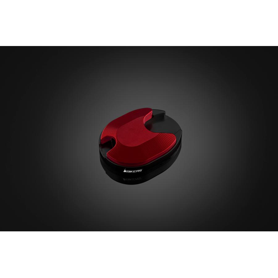 BIKERS (バイカーズ) サイドスタンドフラットフット レッド PCX PCX150 PCX160 H0869-RED
