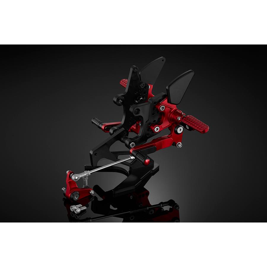 BIKERS (バイカーズ) バックステップ レッド CBR650R CB650R H0590-RED