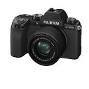 FUJIFILM ミラーレスデジタルカメラ X-S10 レンズキット(XC15-45) F X-S10LK-1545 ブラック