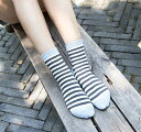 靴下 くつした ソックス ショートソックス ボーダー レディース 可愛い カラフル くるぶし上 ショートソックス お洒落 綿