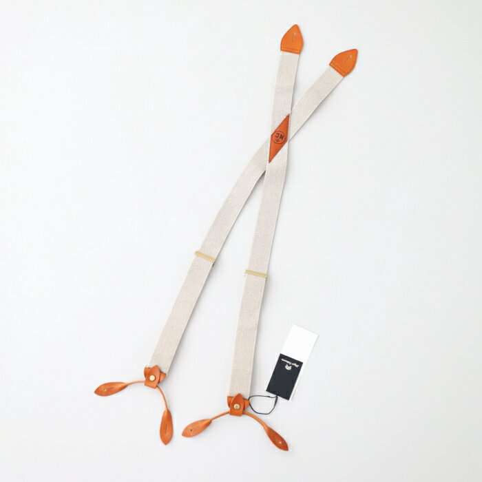 ナイジェルケーボン USアーミーサスペンダー リネン (80470064001) U.S. ARMY SUSPENDER LINEN Nigel Cabourn(小物) *送料無料*【後払い決済不可】*