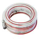 エアーコンプレッサー 用 エアーホース カプラ 付 内径 6.5mm 外径 10mm × 20m AG-6520AHC パオック H