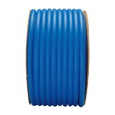 50m×2個 ラバーデラックス ホース ブルー 内径 15mm ×外径 22mm 中部ビニール カ施 代引不可