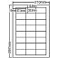 【送料無料】東洋印刷 LDW24U シートカットラベル A4版 24面付(1ケース500シート)【在庫目安:お取り寄せ】| ラベル シール シート シール印刷 プリンタ 自作