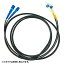 【送料無料】サンワサプライ HKB-LCLCTA1-05 タクティカル光ファイバケーブル(5m・ブラック)【在庫目安:お取り寄せ】