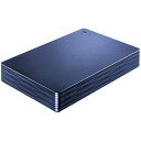 【送料無料】IODATA HDPH-UT2DNVR USB3.1 Gen1/ 2.0対応ポータブルハードディスク「カクうす Lite」 ミレニアム群青 2TB【在庫目安:僅少】| パソコン周辺機器 ポータブル