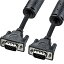 【送料無料】サンワサプライ KC-NMV30K ナイロンメッシュディスプレイケーブル(アナログRGB・3m)【在庫目安:お取り寄せ】