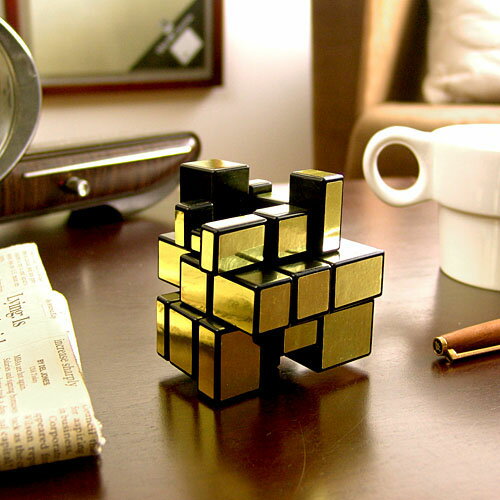 【Rubik's】 Mirror Blocksミラーブロックス ゴールド[ルービックキューブ/パズル] (S)