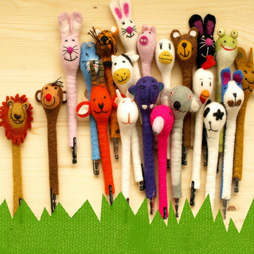 FELT ANIMAL PEN フェルト アニマル ペン [ ボールペン ]送料80円メール便OK 【楽ギフ_包装】【楽ギフ_メッセ】