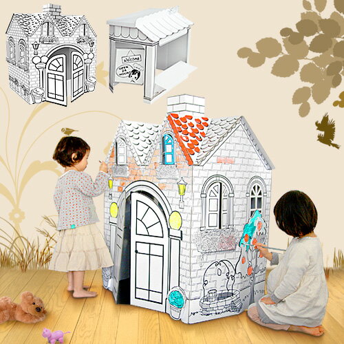 PLAY HOUSE / SHOP プレイ ハウス / ショップ [子供 キッズ ハウス ショップ 子供用 室内 室内用 おもちゃ おままごと 知育玩具 ボールハウス]