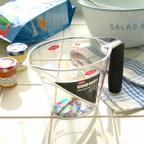 【あす楽14時まで】【 OXO 】 Angled Measuring Cup [M] オクソー アングルドメジャーカップ [M/500cc]◇デザイン plywood オシャレ雑貨