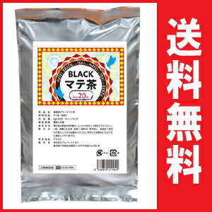 【送料無料　定形外郵便】『業務用ブラックマテ茶 4g×20包入り』マテ茶！ ホットでもアイスでも！