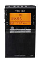 TOSHIBA(東芝) ワイドFM対応 FM/AM 携帯ラジオ ブラック TY-SPR8KM