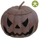 ハロウィン 飾り メタルヘッドパンプキン大