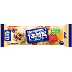 アサヒフード1本満足バーシリアルホワイト9個入【マラソン201207_食品】【RCPmara1207】当店全品ポイントUP!!【20％OFF】