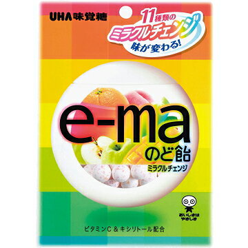 味覚糖e-maのど飴袋　ミラクルチェンジ50g×6袋入　【イーマ】【RCPmara1207】