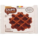 マネケン ベルギーワッフルこんがりチョコワッフル6個入【RCPmara1207】